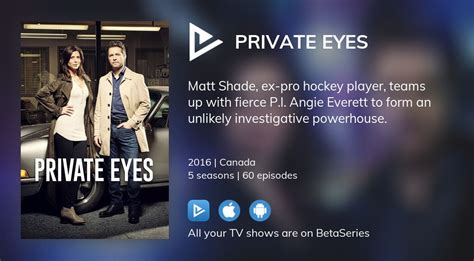Where To Watch Private Eyes Tv Series Streaming Online