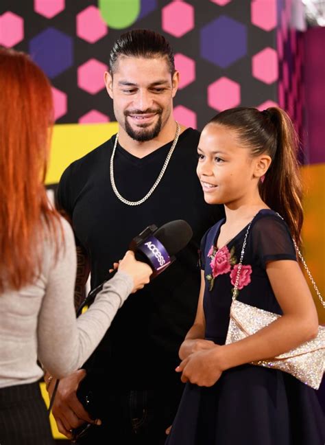 Roman Reigns Wife And Daughter