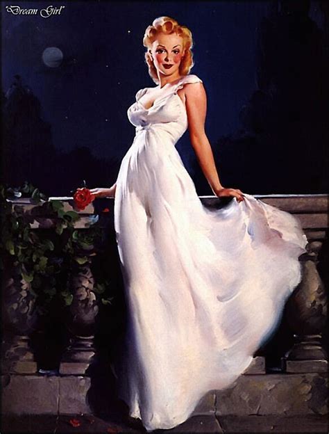 Gil Elvgren Dream Girl Pin Up Arts Of 1940s Marilyn Monroe Etsy