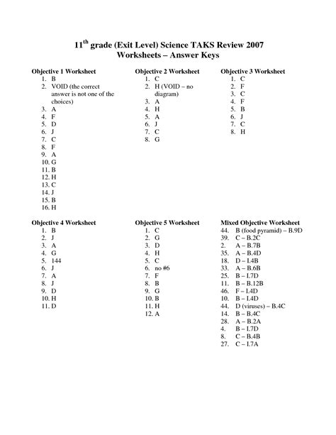 39 11th Grade Math Worksheets With Answers Gallery