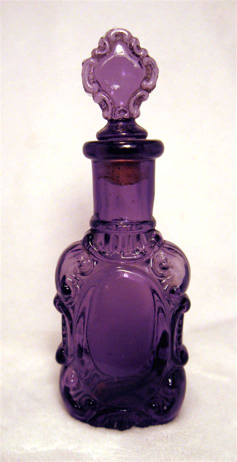 Antique Perfume Bottle Sun Purple Circa 1880 S Even Has The Original Cork Pretty Perfume