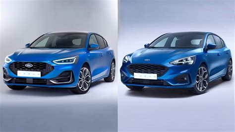 2022 Ford Focus Facelift Vs Old Ford Focus Youtube