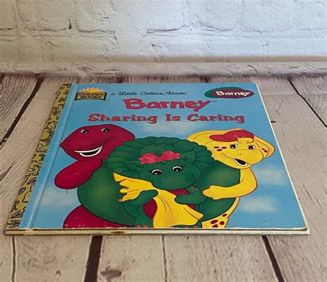 Barney Sharing Is Caring By Mark S Bernthal And Illustrated By June