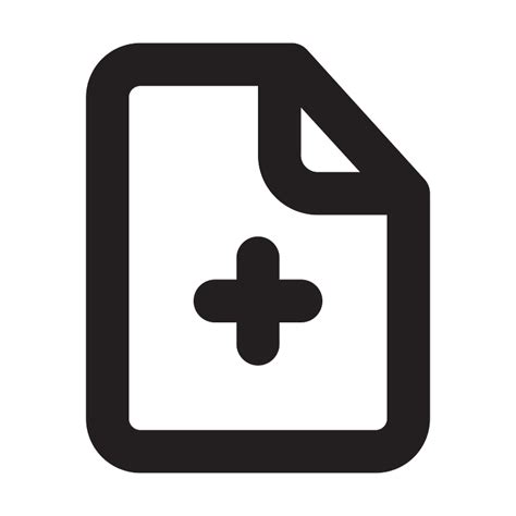 File-add-outline icon. Free download transparent .PNG | Creazilla gambar png