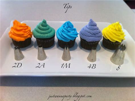 You can give your desserts a little zip and spice. extra large tips / tubes - 2D (drop flower), 2A (round ...
