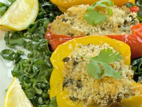 Foodista Recipes Cooking Tips And Food News Quinoa Stuffed Bell
