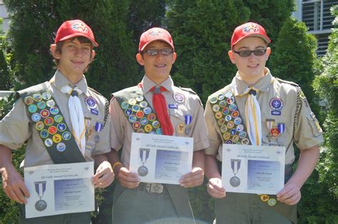 Boy Scouts Earn Their All Faith Award New Hyde Park Ny Patch