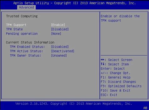 How To Enable Trusted Platform Module Tpm V In Bios In Windows