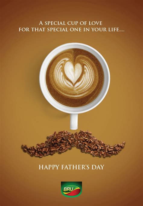 Fathers Day Ad For Bru Coffee On Behance