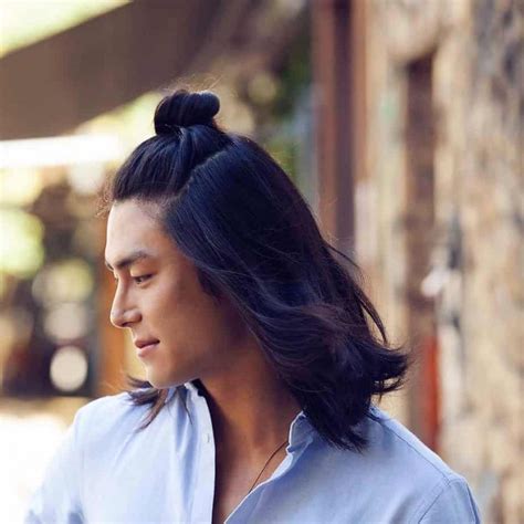 15 Unique Man Bun Hairstyles For Asian Men 2020 Trends