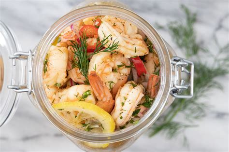 2 pounds fresh or frozen shrimp with tails intact (peel and devein if necessary). Marinated Shrimp Appetizer Cold : Shrimp Appetizers Food Wine : If you like pickles and seafood ...