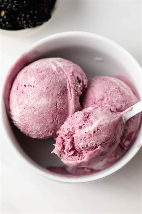 5 Blackberry Ice Cream Recipe Nafeezsamantha