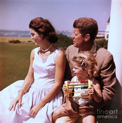 John F Kennedy With His Wife Photograph By Bettmann Fine Art America