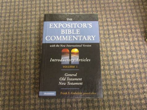 The Expositors Bible Commentary Complete 12 Volume Set Ebay