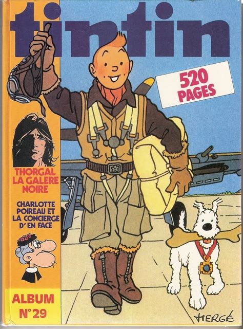 Rare Nouveau Tintin Album N°29 1981 520 Pages Très Bon état