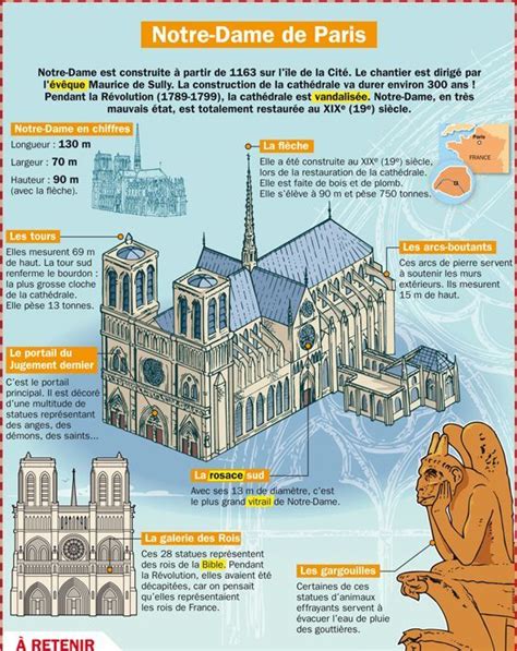Educational Infographic Notre Dame De Paris