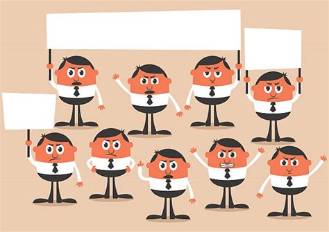 Angry Mob Illustrations Royalty Free Vector Graphics And Clip Art Istock