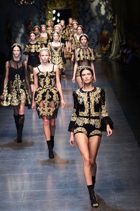 Dolce And Gabbana Runway Milan Fashion Week Womenswear Autumnwinter