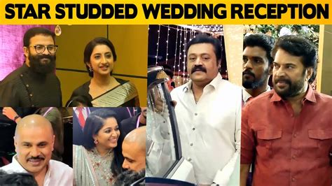 Bhamaa \u0026 arun wedding reception highlights. Actress Bhamaa Marriage Reception Video | Star Studded ...