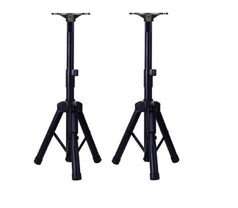Two Pieces Per Pack Universal Adjustable Tripod Pole Mount Speaker
