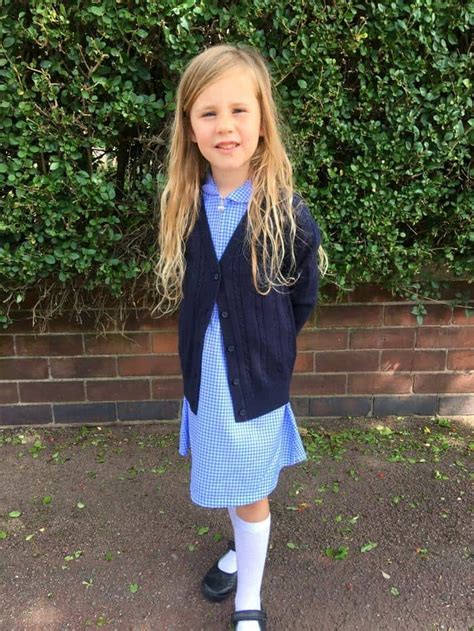One Happy Little Girl With Debenhams Back To School Range
