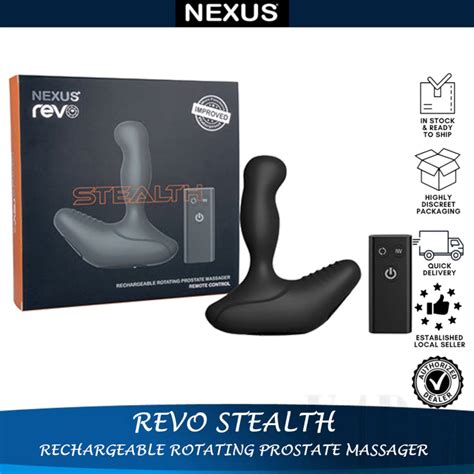 Nexus Revo Stealth Prostate Massager [new Improved Version With More Functions] Shopee Singapore