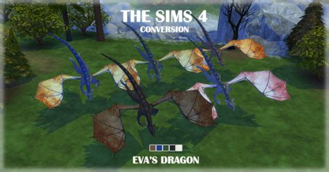 In all the sims 4: EVA'S DRAGON FROM THE SIMS 2 - By ts4got | Sims, Sims 4 ...