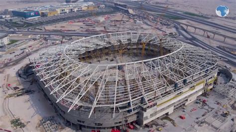 Qatar Reveal Construction Progress Of The World Cup 2022 Stadiums Youtube