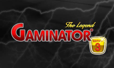 Novomatic The Legend Gaminator 3t