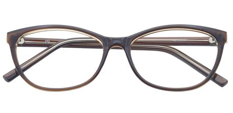 sally oval prescription glasses brown crystal women s eyeglasses payne glasses