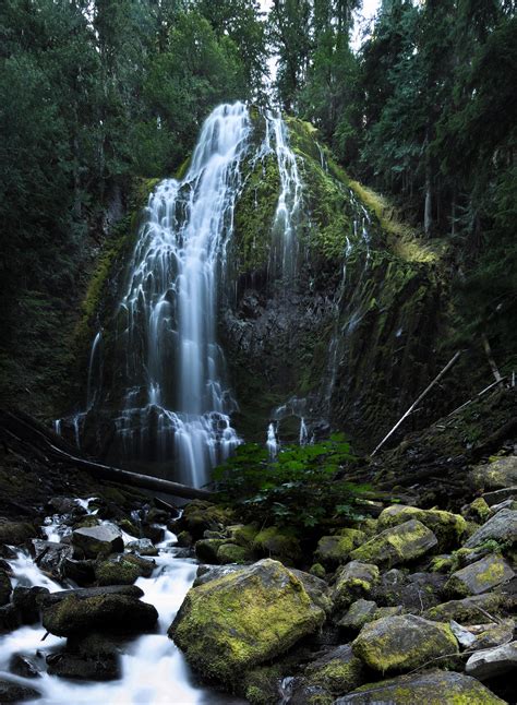 One Of The More Popular Waterfalls In The Sisters Area In Oregon Lower