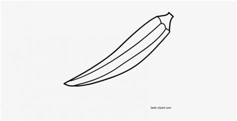 Okra Coloring Page Free Sketch Coloring Page
