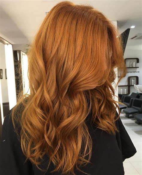 Longwavyredhairstyle Hair Color Auburn Copper Hair Bright Copper