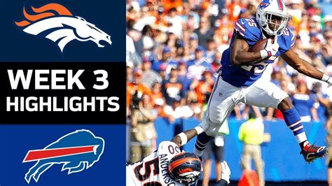 The most exciting nfl stream games are avaliable for free at nbafullmatch.com in hd. Broncos vs. Bills | NFL Week 3 Game Highlights - YouTube