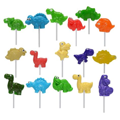 Passionfruit Dinosaur Candy Lollipops For Kids Adorable