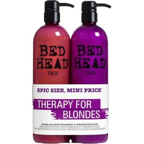 TIGI Bed Head Dumb Blonde Tween Shampoo Conditioner Duo 2x 750ml