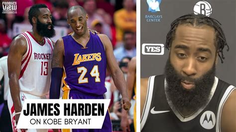 James Harden Remembers First Time Playing Kobe Bryant I Was Talking