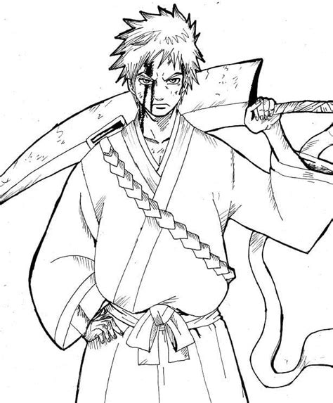 Ichigo In Bleach Coloring Page Download Print Or Color Online For Free