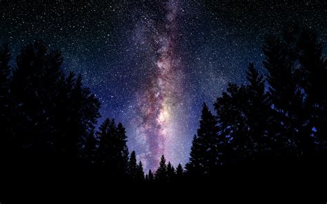 Daftar Milky Way Galaxy Wallpaper Hd Wallpaper Kece