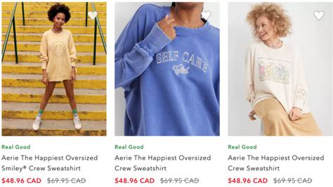 American Eagle And Aerie Canada Sale Save Up To 70 Off Ae Collection