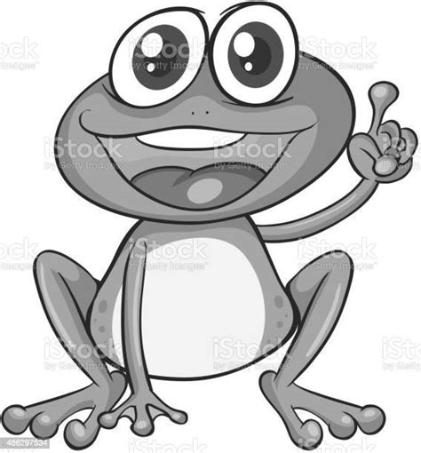 Happy Frog Stock Illustration Download Image Now 2015 Animal