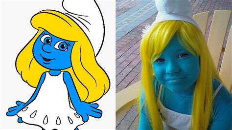 Smurfs Characters In Real Life Best Cosplay Youtube
