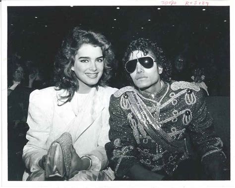 Michael Jackson Con Brooke Shields 1984 Auction Showtime Timed