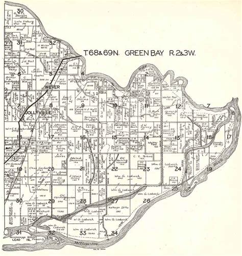 Lee County Iagenweb 1930 Plat Maps By Township