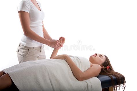 Hand Massage Royalty Free Stock Image Image 10018536
