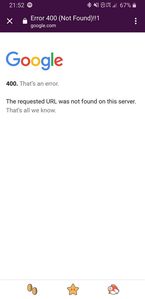 Error The Requested Was Not Found On This Server That S All