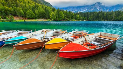 Beautiful 4k Wallpapers Colorful Boats And Boat Free Wallpaper Collection