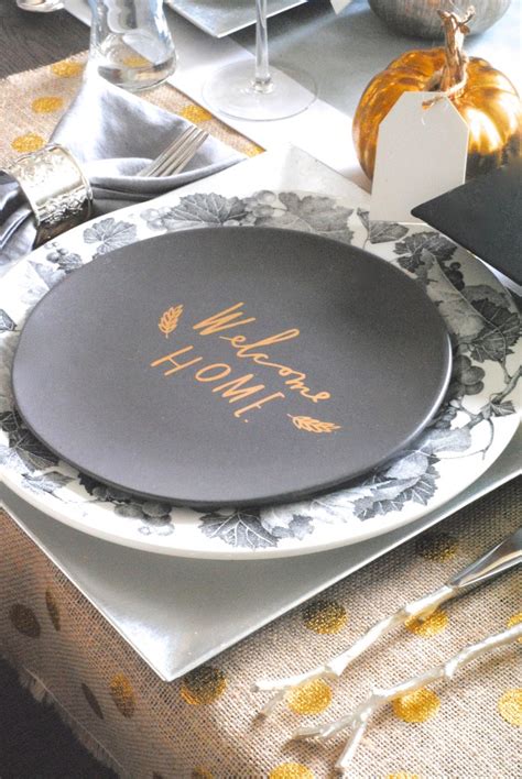 Check spelling or type a new query. Modern Mixed Metallic Thanksgiving Tablescape | Making ...