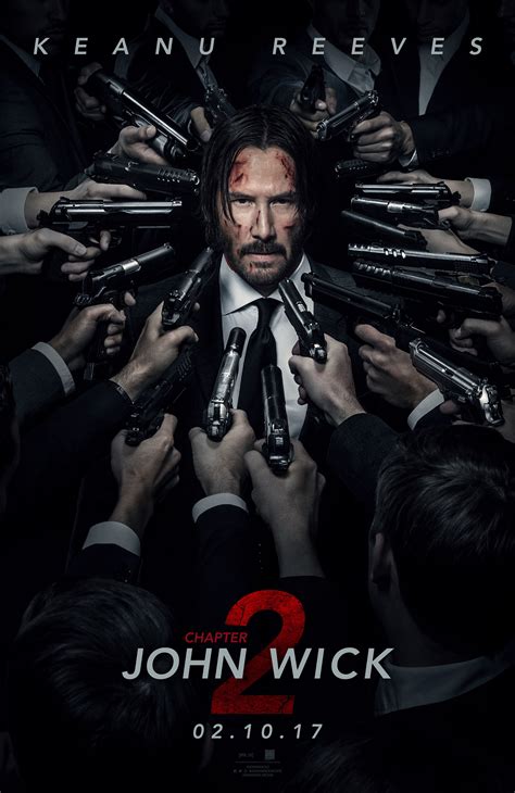 John wick is a 2014 action thriller starring keanu reeves as the title character, a retired hitman who seeks vengeance against a mobster's son and his cronies for stealing his car and killing his puppy, a final gift from his deceased wife. John Wick Chapter 2 - International Poster - Wildcat 91.9 FM