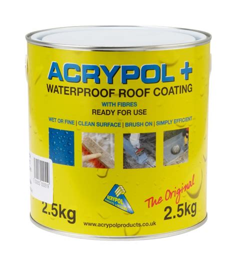 Acrypol Grey 25 Kg Waterproof Roof Coating By Acrypol Products